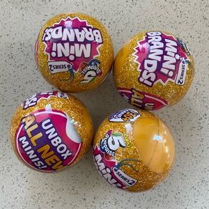 Mini brands series 2 - four surprise balls